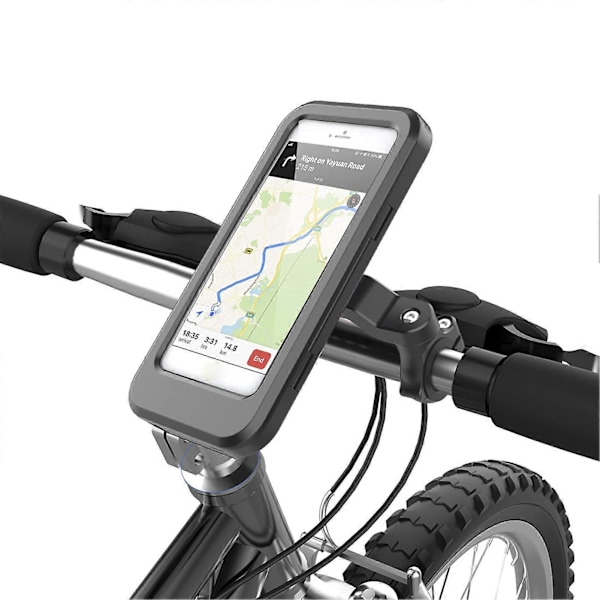 Mobiltelefonhållare för Cykel IPX4 Vattentät Magnetisk Cykelstöd Fäste Ställ
