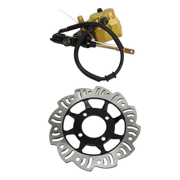 Bageste hydraulisk skivebremsekaliper bremsemastercylinder samling med bremseskiver sæt til CRF50 CRF70