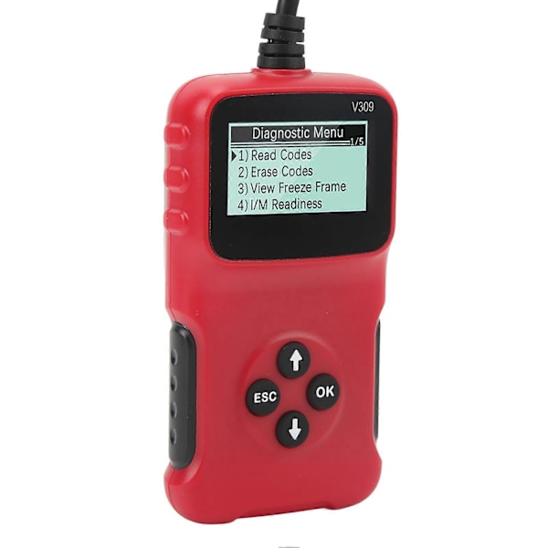 OBD2 Scanner Flerspråkig Kodläsare Professionellt Bil Diagnostikverktyg för Fordon