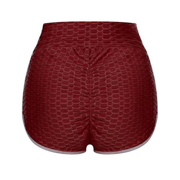 Tflycq Dam Basic Slip Cykelshorts Kompression Träningsleggings Yogashorts Byxor Red XXXXL