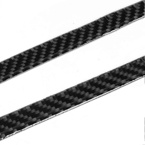 Karbonfiber Innvendig Dørpanel Stripe Trim Bilinteriørtilbehør Passer for X1 E84 2011?2015 LHD RHD