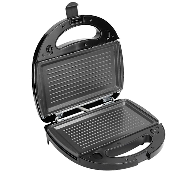 750W 3-i-1 Frukostmaskin Dubbelsidig Värme Smörgåsgrill Elektrisk Våffeljärn