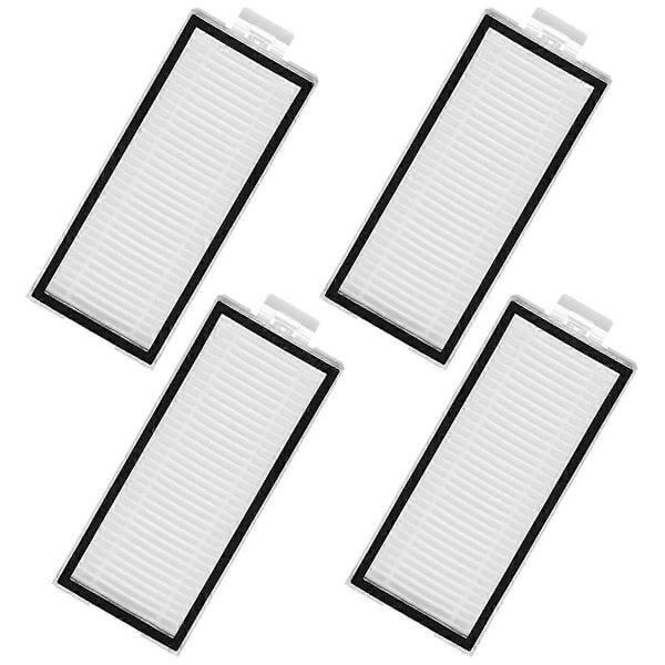 4-pack tvättbart filter för , +, Max, Max+, Q5 Pro, Q5 Pro+, Q8 Max, Q8 Max+ robotdammsugare HEPA-filter