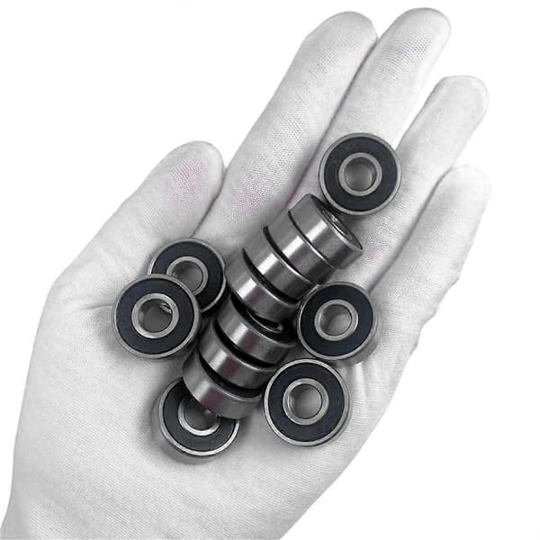 100 kpl 608 Laakerit, 8x22x7mm Kuulalaakeri Rasvatiiviste Kokoonpano Rullalautalaakerit