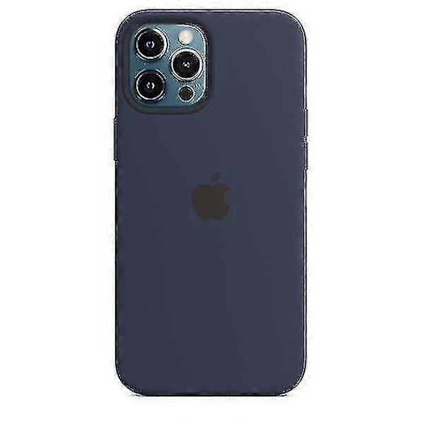 Silikondeksel med MagSafe for iPhone 12 Pro Max Dark Blue
