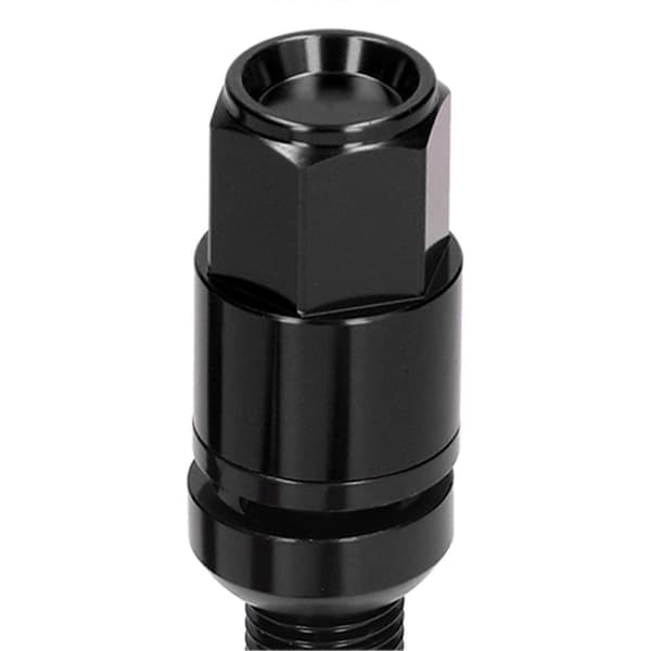21 stk. 42 mm Forlænget Hjulbolt Sæt med Muffe M14x1.5 Kuglesæde Universal Auto Modifikation Sort