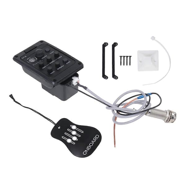 Gitarr Pickup Eq Elektrisk Låda Ljudhåls Equalizer Gitarrstämmare Mix Gitarr Gitarrtillbehör Folk Pickup 301 Pickup
