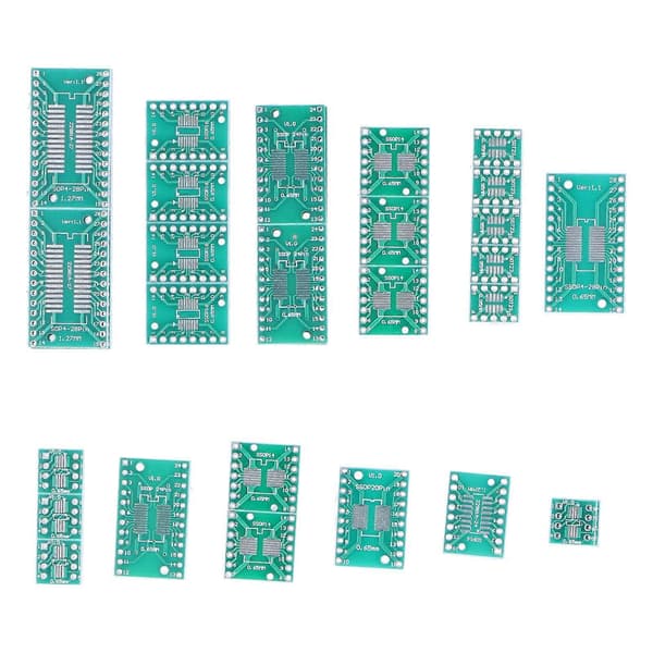 35 kpl Prototyyppilevy PCB SMT - DIP-sovitinlevy Muunnin Teollisuuden ohjauskomponentit