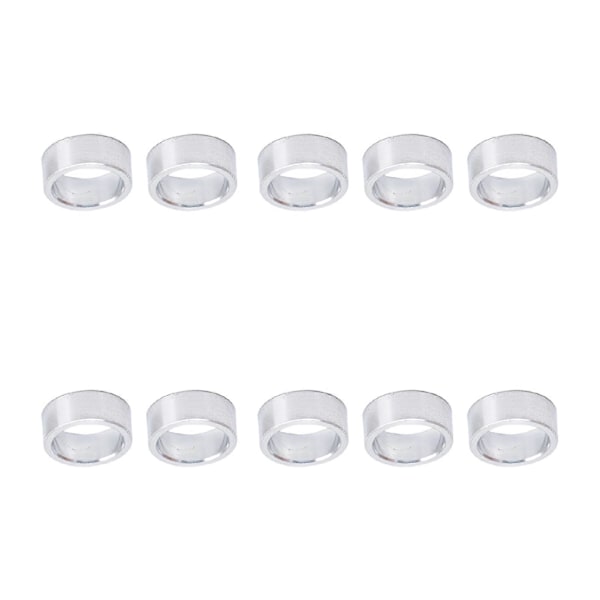 10 st Aluminiumlegering Distans Rund Ogängad Stöd Beslag Ytterdiameter 10mm4mm