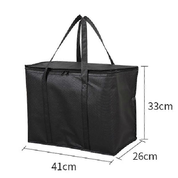 Bärbar Termisk Isoleringsväska Skaldjur Tårta Isoleringsväska Stor Kapacitet Non-Woven Takeout Handväska