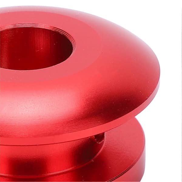 Växelspaksknopp Boot Retainer Limiter Växelspak Växlingshuvud Spänne Stopp Universal för Bil Röd