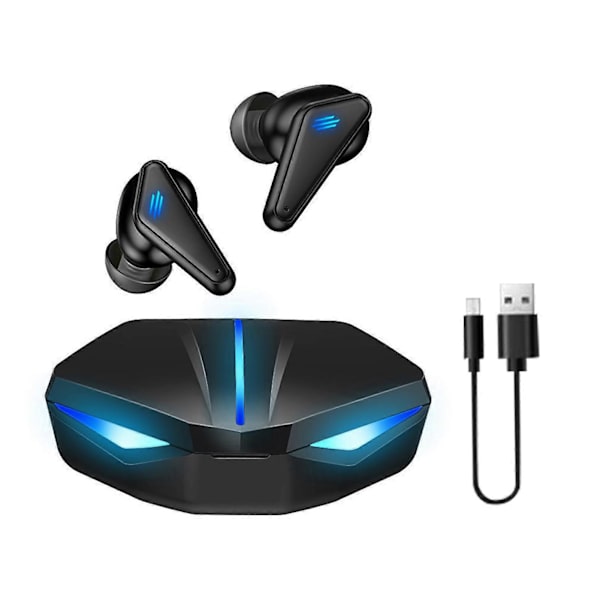 K55 Peli Kuuloke Matala Latenssi Vakaa Lähetys Ergonominen Muotoilu Langaton Bluetooth-yhteensopiva Peli Kuuloke Viihdekäyttöön