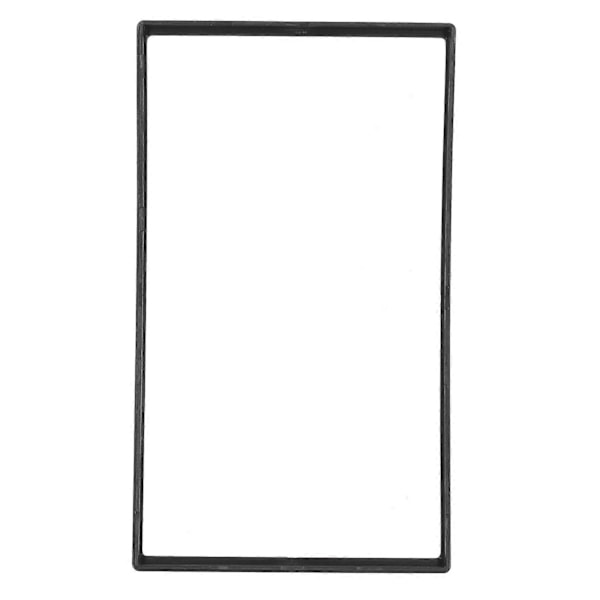2Din Keskikonsolin Audio Fascia Trim Navigointipaneelin Kehys Sisätilan Lisävaruste Sopii 5-sarjaan E39/X5 E53