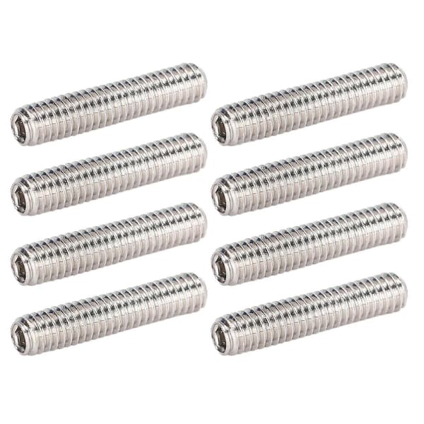 50 stk. Settskrue A2?70 Rustfritt Stål Skruesett Sortiment Kit Maskinvare Festemidler Sett M2.5x12