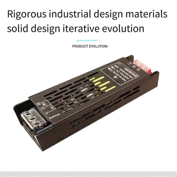 100W LED Strip Kontroller DC24V Intelligent Dimming Stemmestyring Lys Transformator med Bluetooth APP Kontroll