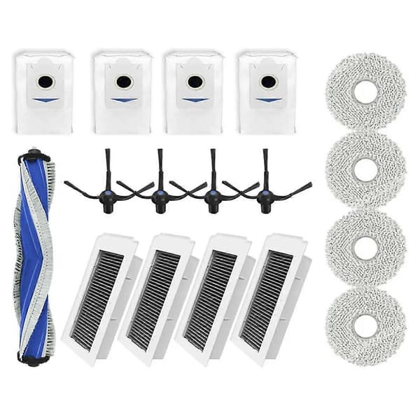 For DEEBOOT X5 OMNI / X5 PRO Reservedeler Tilbehør Hovedsidebørste Hepa Filter Moppeklut Støvposer