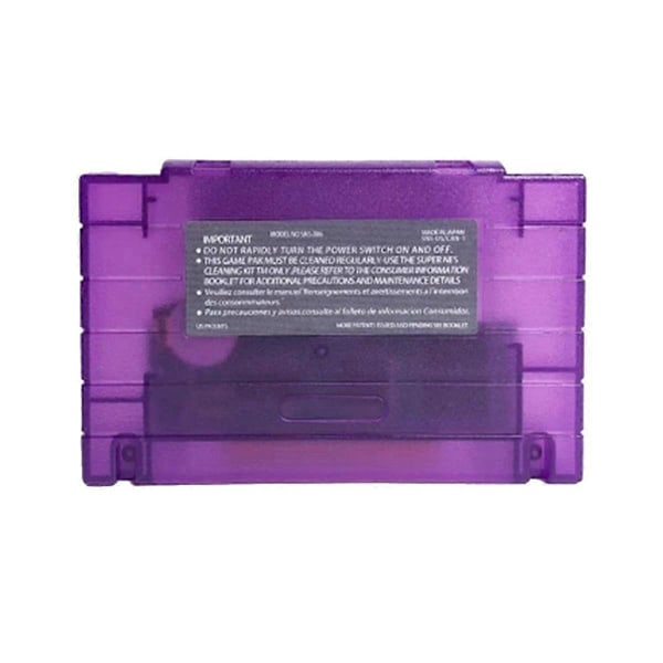 SNES:lle 110 in 1 -peli Super 110-in-1 -pelikortti SNES-konsolille Perheen hauskaa lasten lahja