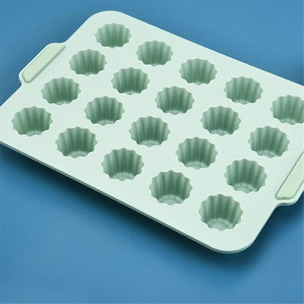 Silikonform Bakeform Brødbakebrett Non-stick Kakeform Brødbakeverktøy, 8-roms Åpen Hull Kakeform