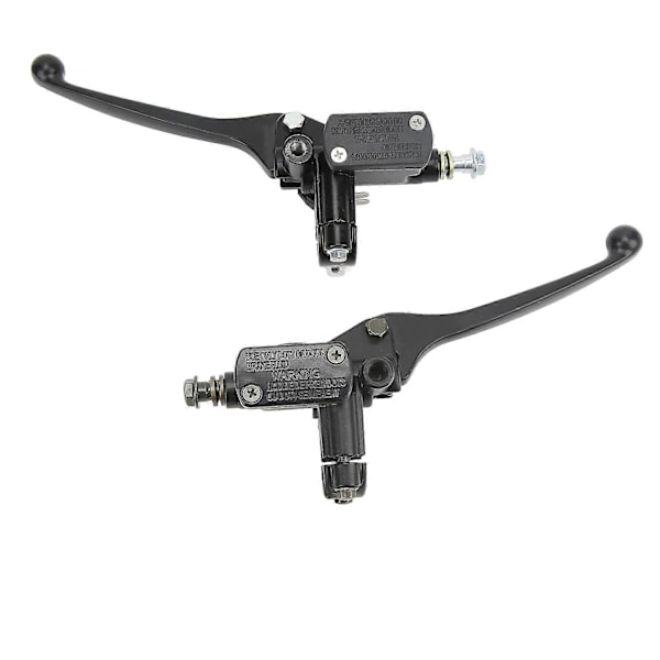 1 Par 22mm/0.87in Bremse Kobling Hovedcylinder Håndtag Sort til Gy6 50cc 110cc 125cc 150cc 250cc Scooter