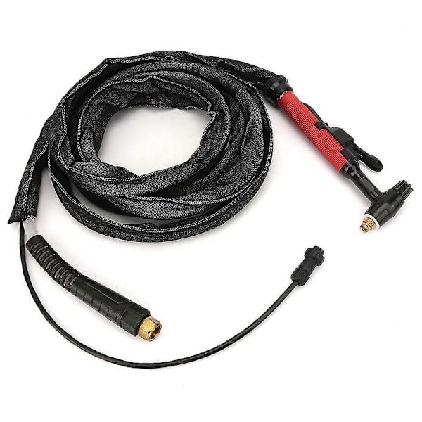 TIG Svetsbrännare Luftkyld Svets M16 för QQ150 3,7m/12ft Skyddskåpa Elektrod M16 Set