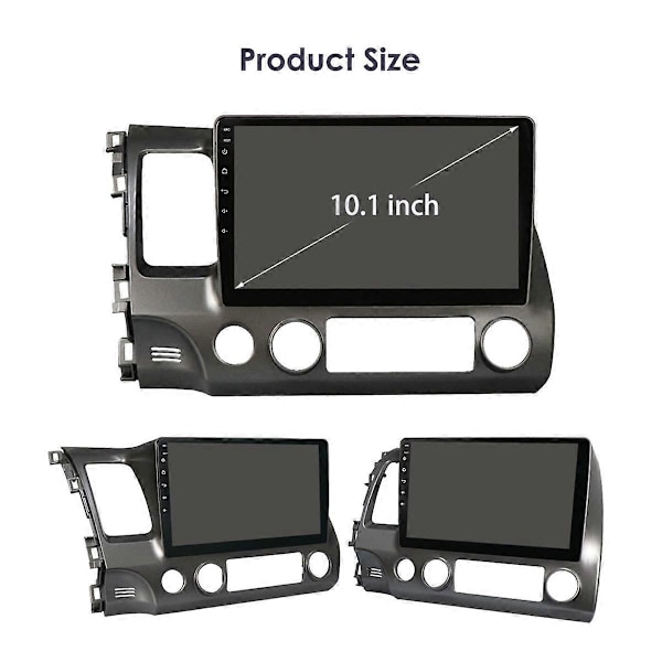 Til 2005-2012 10 tommer 2din Android 12 Bilradio Multimedieafspiller Navigation GPS Audio Stereo 4G Carplay