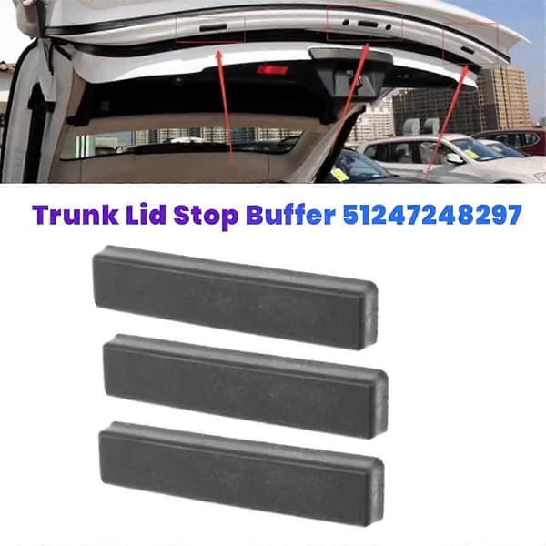 3 stk. Bagklaps Stop Buffer 51247248297 til 5 Serie F07 2009-2017 520D 528I 530D Bageste Buffer Stop Klods