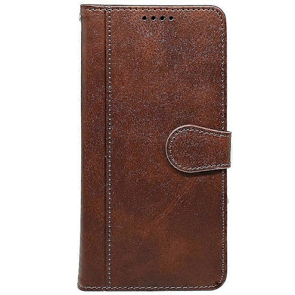Telefonfodral för HMD Pulse Läderfodral Brown