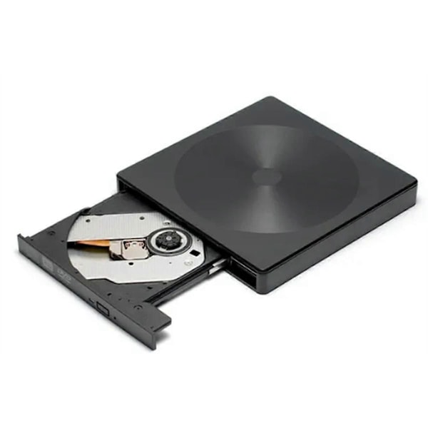 DVD Ekstern USB3.0 Læser CD Afspiller Brænder Optiske Disk Drev til PC Laptop Notebook