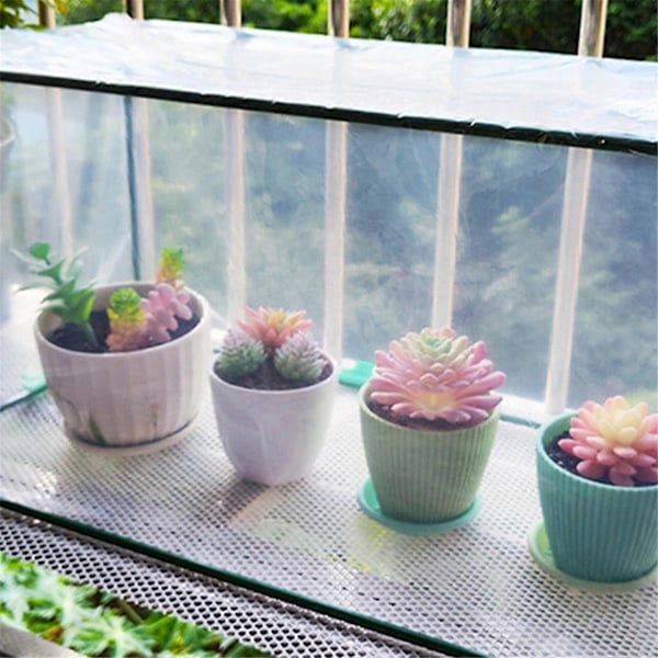 Mini Växthus Inomhusväxter Litet Växthus Portabel Ram Inomhus och Utomhus Blommor och Suckulenter Odling
