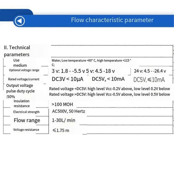 4 Eksterne gevind interfaces DN15 Vandstrømssensor DC12V Messing Vandstrømsmåler Vandstrømskontakt til Hall Flowmeter