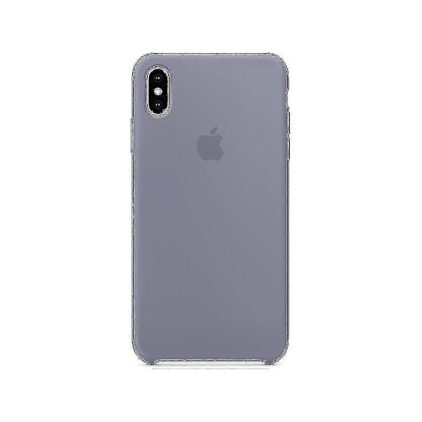 Ohut neste silikoninen TPU-kotelo iPhone Xs Maxille Grey