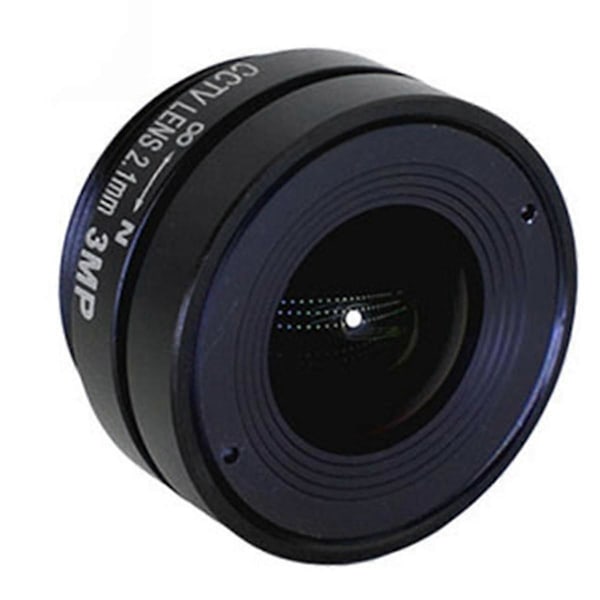 2.1 mm F1.8 Megapixel 2.1mm Vidvinkel Fast CCTV-objektiv för 1/3 Sensorstorlek Kamera
