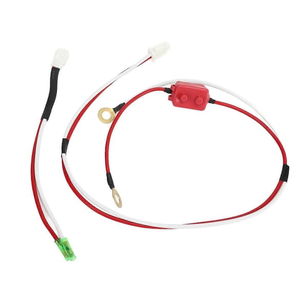 2 stk. Batteriledningsnet 4749A5531 Camper Batteriledningsnet med 15 Amp nulstillingssikring Trailer Sideforbindelse til Popup Camper