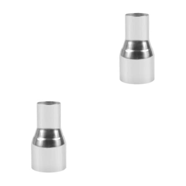 1/2/3/5 Universal Eksosrør Enkel å Installere Rustfritt Stål 51MM-76MM 2Set