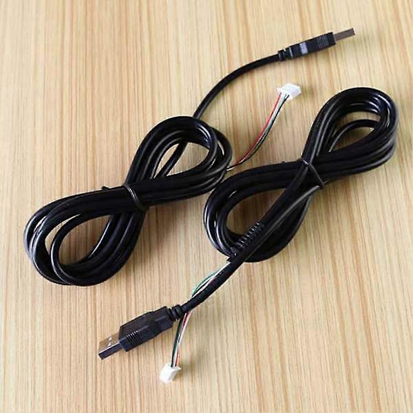 2X Nullforsinkelse Arkade DIY Kit USB Encoder PC til Joystick for 5pin Joystick & 2.8mm Knapp