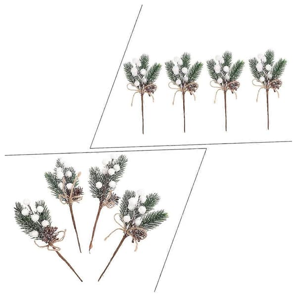Kunstig furunål kunstig plantedekorasjon juledekorativ kransmateriale