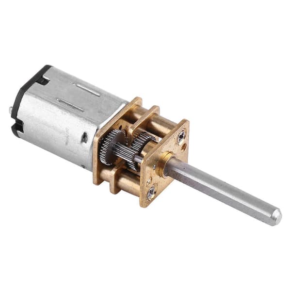 DC 12V Elektrisk Gear Reduktionsmotor Med Lang Udgangsaksel (100RPM)