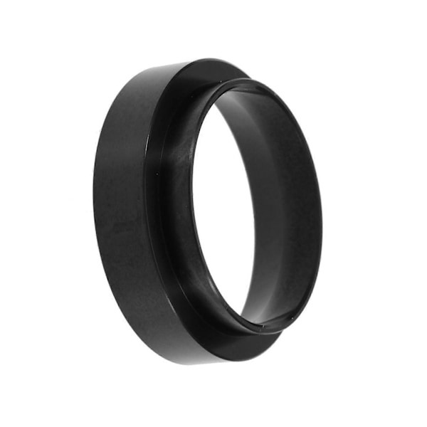 Espresso Doserings Tragt Aluminium Kaffe Doseringsring Erstatning til 58mm Portafiltre (Sort)