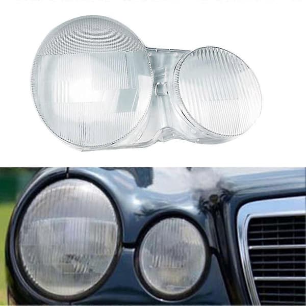 Bil Forlygte Linse Dæksel Forlygte Lampe Udskiftningsskal til - W210 E200 E240 E320 E430 1995-2003 Højre