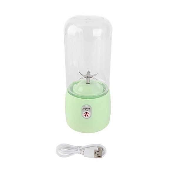 Bärbar Blender Sladdlös USB-laddning Multifunktionell 1200mAh 410ml 18000rpm Mini Juicer för Frukt Grönsaker