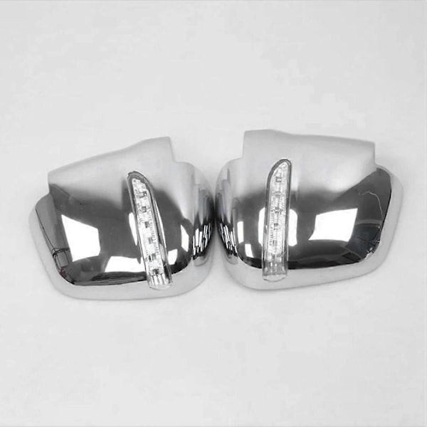 For Refine STAREX 2004 ABS Krombelagt LED Sidespeildeksel med Blinklys Reverserende Speildeksel