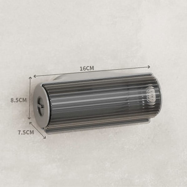 Veggmontert søppelposeholder plastposer handleposebeholder Light Gray