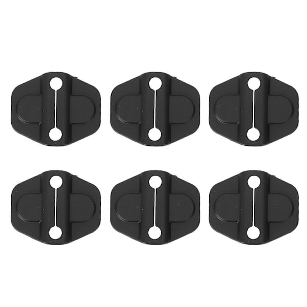 6 stk. Dør Lås Deksel Beskyttelse Trim Erstatning for Jeep Wrangler/Grand Cherokee