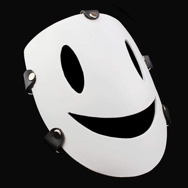 High Level Invasion Anime White Smile Mask Cosplay Mask Rekvisita