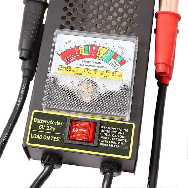 Bilbatteritestare Hög Precision 6v till 12v Laddningssystem Automatisk Batterianalysator för Elbilsbatterier