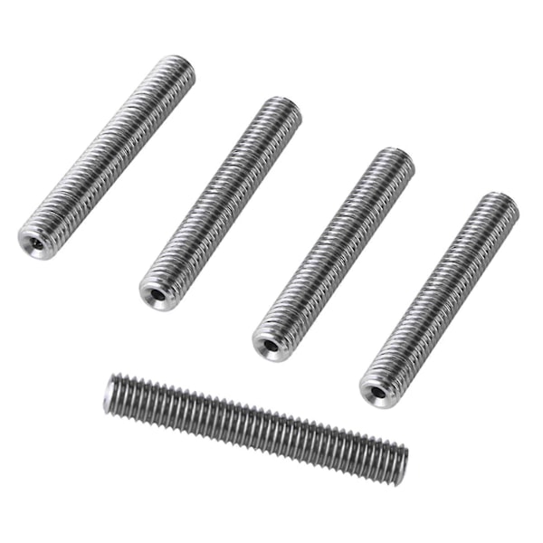 M6 Dysehals PTFE Rør Tilbehør til 3D Printer MK8 Ekstruder 1.75mm (M6*40mm)