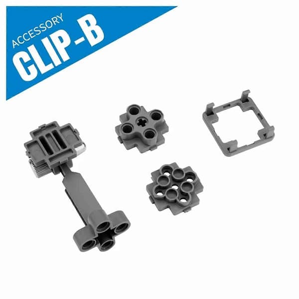 Clip-B Brick Kit Multifunktionell Kit Ryggklämma Kragklämma Ersättningsdelar för M5Stickc Unit IoT-enheter