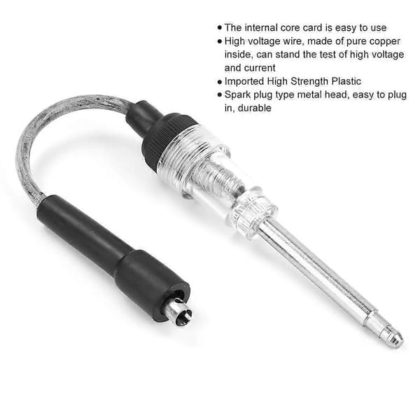 Tändstiftstestare Tändsystem Spole Motor Inline Auto Diagnostiskt Testverktyg