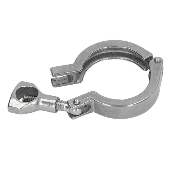 Tri-Clamp 304 Rustfrit Stål 1 Ben Armatur med Vingemøtrik til Slange Rørledning 38
