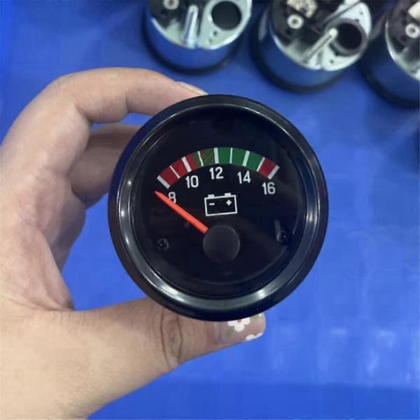 Lastebilmålere 12V Voltmeter Generatorsett Tilbehør Spenningsmåler 8-16V